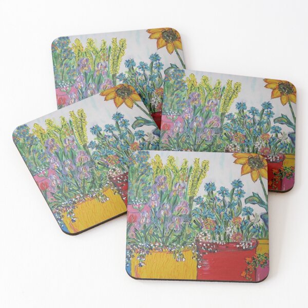 Item preview, Potted Flowers designed and sold by amyredfordart.