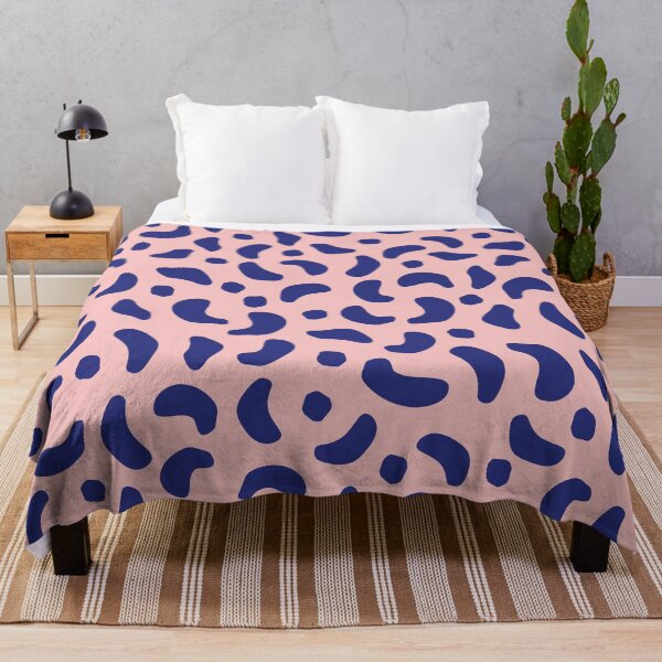 Item preview, Blue/Pink Leopard Print designed and sold by EllinorPrints.