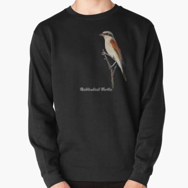 Red-backed Shrike Pullover Sweatshirt