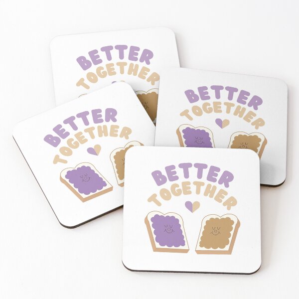 Item preview, Better Together PB+J design designed and sold by brightside-shop.