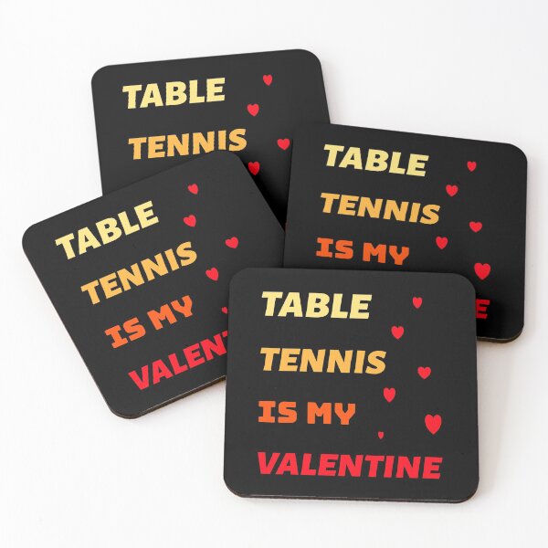 Item preview, Table tennis is my valentine. designed and sold by Bodino.