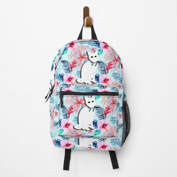 Item preview, Floral Cat in Flowers Popoki 701 designed and sold by VinBasis.