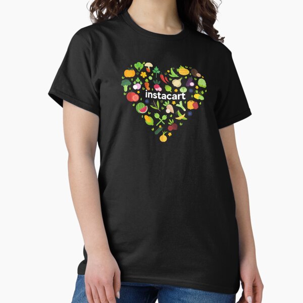 Item preview, Instacart Personal Shopper Heart Veggies designed and sold by MT Studio Designs.