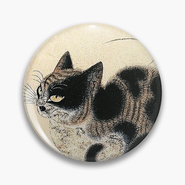 Item preview, Antique Japanese Woodblock Watercolor Cat Print designed and sold by Epitome Girl.