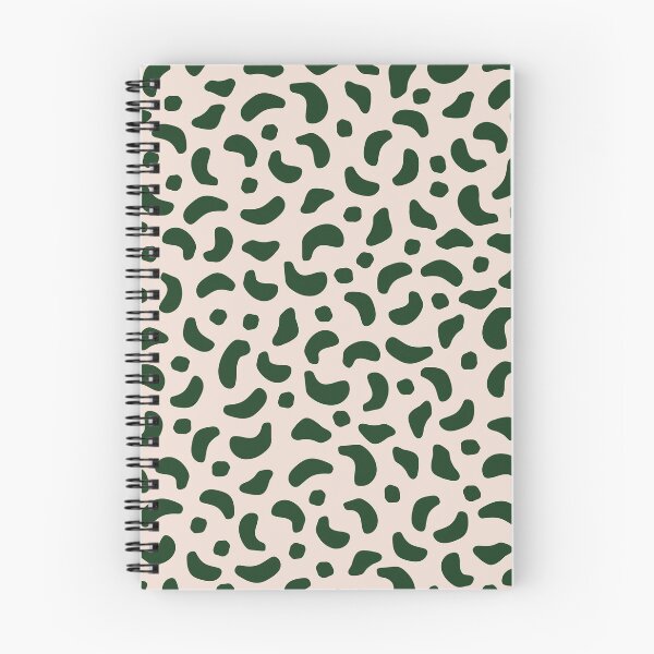 Item preview, Dark Green/Beige Leopard Print designed and sold by EllinorPrints.
