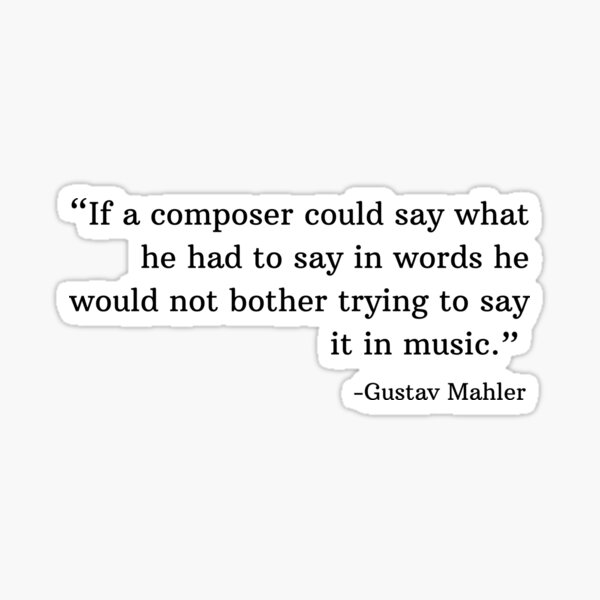 Aperçu de l'œuvre Gustave Mahler créée et vendue par Musicianst0re.
