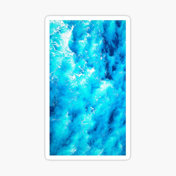Item preview, Deep Blue Ocean Waves designed and sold by PosterpartyCo.