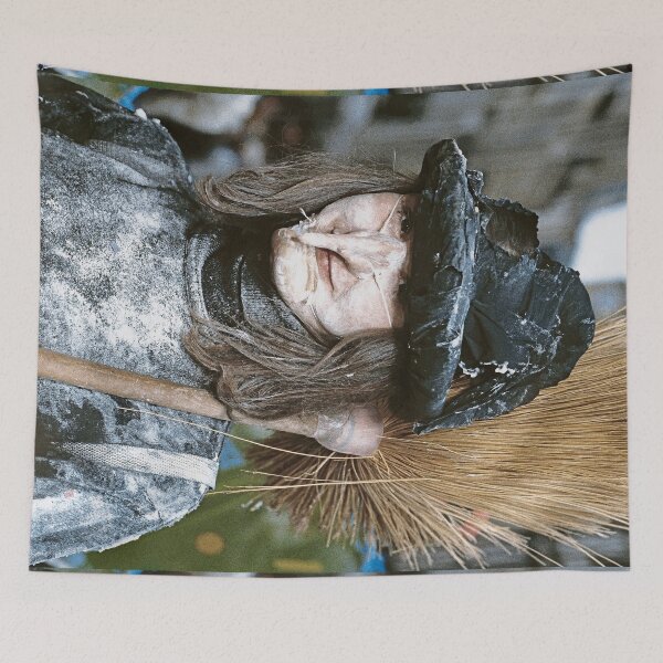 Item preview, r2647/ La Sorciére du Carnaval de Poitiers 1997 par Okaio Créations - Olavia-Olao avec canon eos 5 28-70 L f.2.8 et Studio Portable Okaio avec 3 Flashs et les Boites à lumière Okaio designed and sold by o.okaïo.