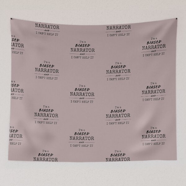 Item preview, Biased Narrator - Can't help it designed and sold by UrbaneLibra.