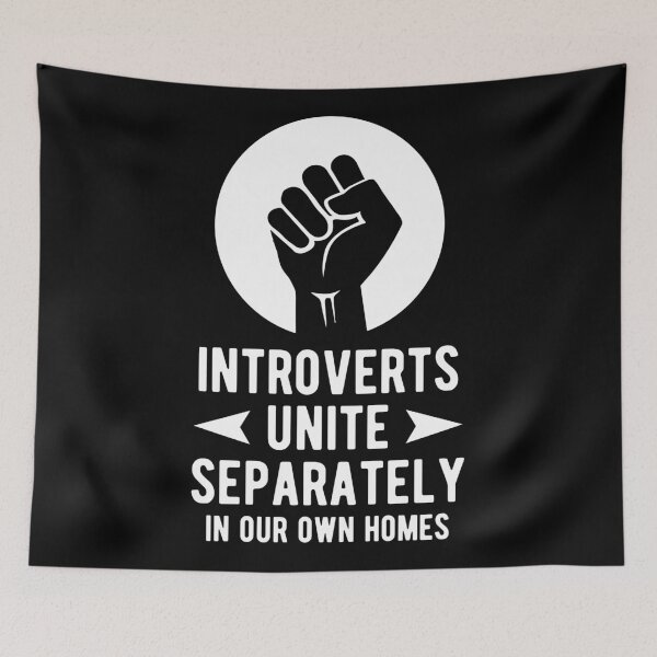 Item preview, Introverts unite designed and sold by ReignGFX.