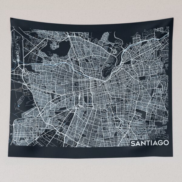 Item preview, Streets of Santiago designed and sold by ZionicArt.