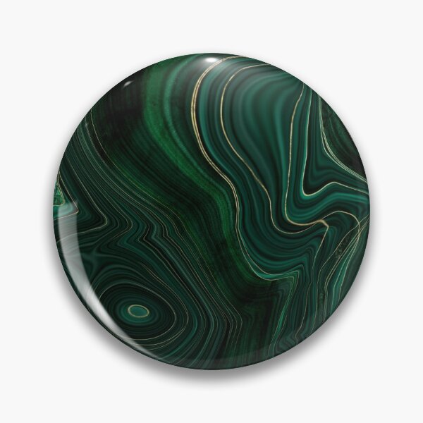 Item preview, Emerald Green and Gold  Malachite Pattern designed and sold by RougeAtelier.
