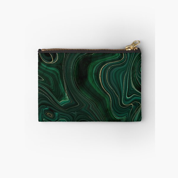 Item preview, Emerald Green and Gold  Malachite Pattern designed and sold by RougeAtelier.