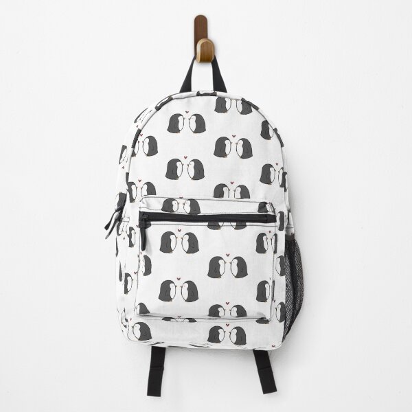 Item preview, Penguins in Love - Gray designed and sold by ahandsomecarrot.