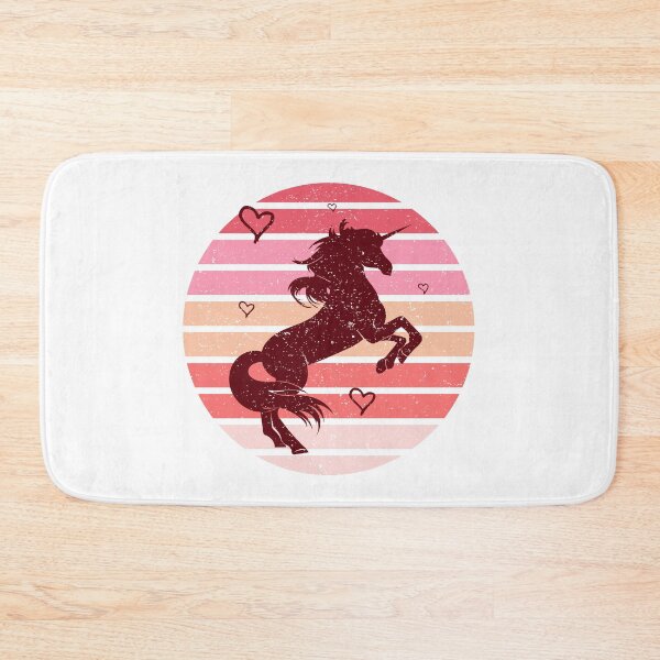 Item preview, Valentine's Day Unicorn Hearts Sunset designed and sold by liftdesign.