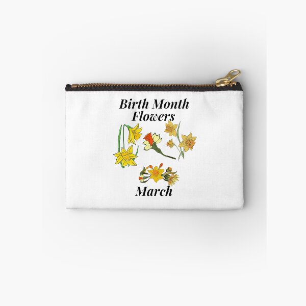 Item preview, Birth Month Flowers March. designed and sold by MacjarrGems.