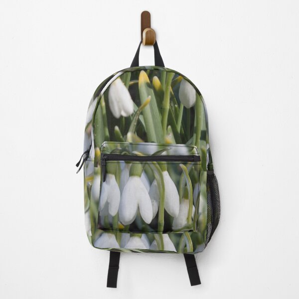 Item preview, pattern of white flowers of snowdrops with green foliage, photo designed and sold by nataliavavilina.