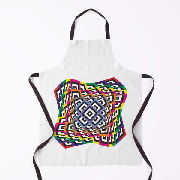 Item preview, Cool Colourful Diamond design distorted with disappearing centres. designed and sold by ajtechdesigns.