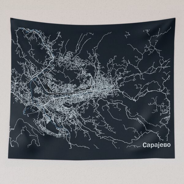 Item preview, Streets of Sarajevo designed and sold by ZionicArt.