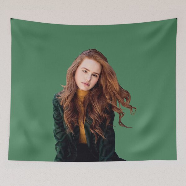 Item preview, Madelaine Petsch (Emerald Green Suit) Half Body #1 designed and sold by thePeachPit.