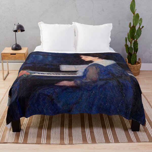 Item preview, Woman at the Piano by Bernhard Gutmann designed and sold by IndieArtDream.