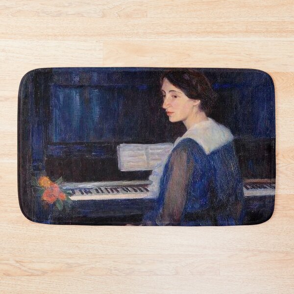 Item preview, Woman at the Piano by Bernhard Gutmann designed and sold by IndieArtDream.