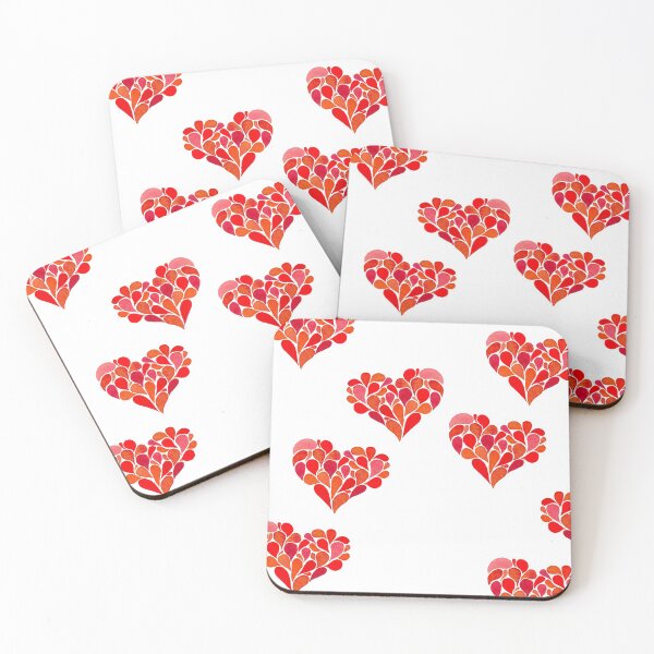 Item preview, Valentine's Day - three hearts designed and sold by nabeArtist.