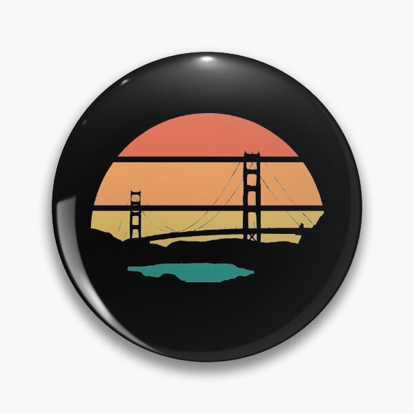 Item preview, Golden Gate Bridge Vintage Sunset designed and sold by liftdesign.