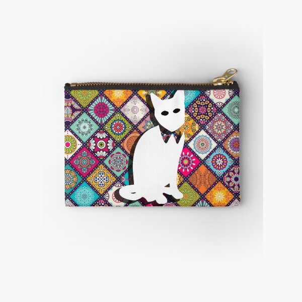 Item preview, Floral Cat in Flowers Popoki 702 designed and sold by VinBasis.