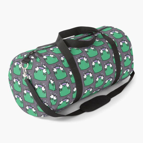 Item preview, Silly Green Frog Workout designed and sold by vanillaroseart.