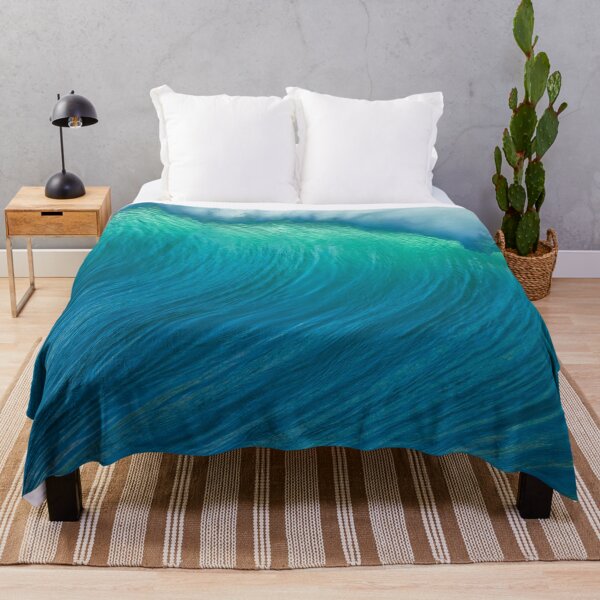 Item preview, water waves, sea, blue designed and sold by wisamart.