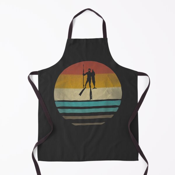 Item preview, Spearfishing Retro Vintage Silhouette Distressed Gift designed and sold by SusanFlore.