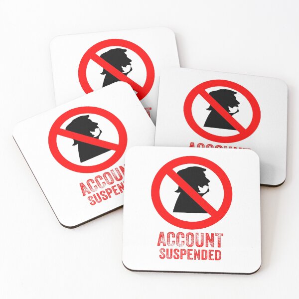 Item preview, ACCOUNT SUSPENDED designed and sold by 30-Merch.