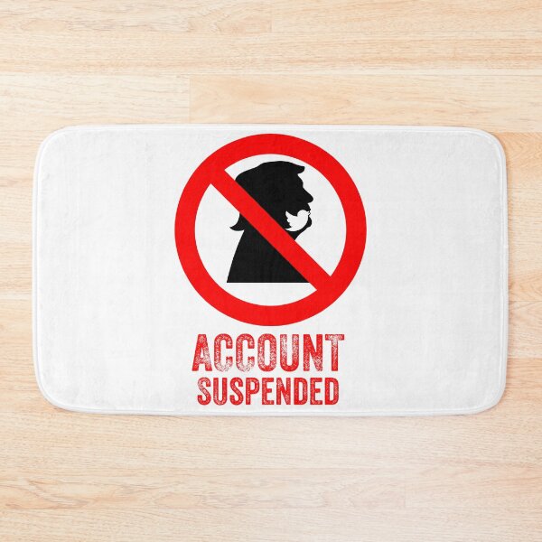Item preview, ACCOUNT SUSPENDED designed and sold by 30-Merch.