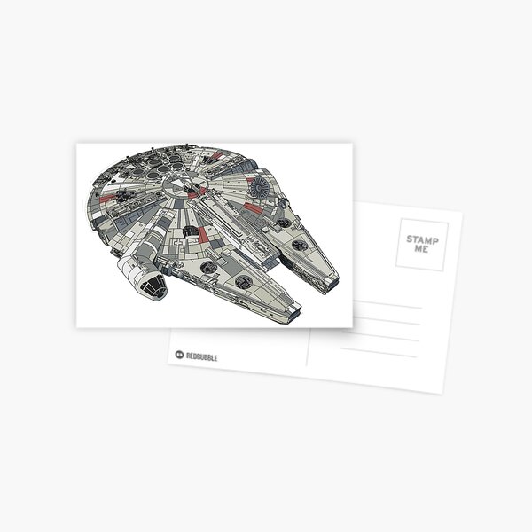 Falcon Postcard