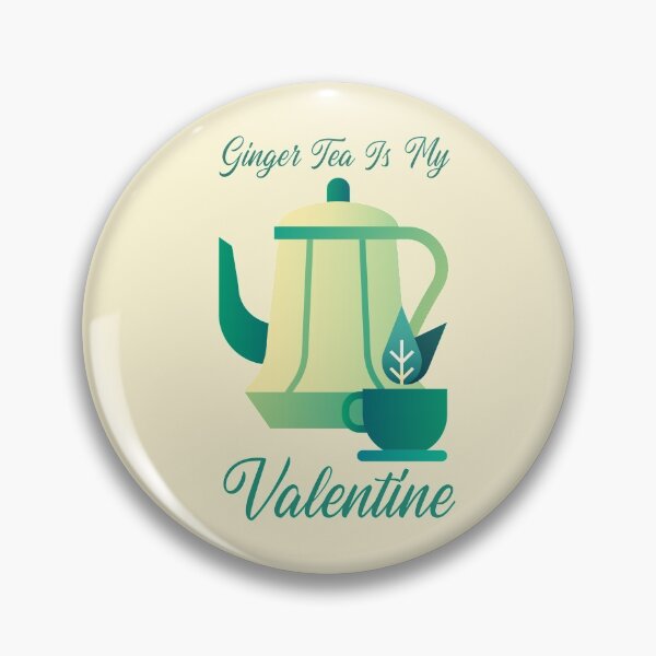 Item preview, Ginger Tea is my Valentine Indian Desi Funny designed and sold by Life Is Beautiful.