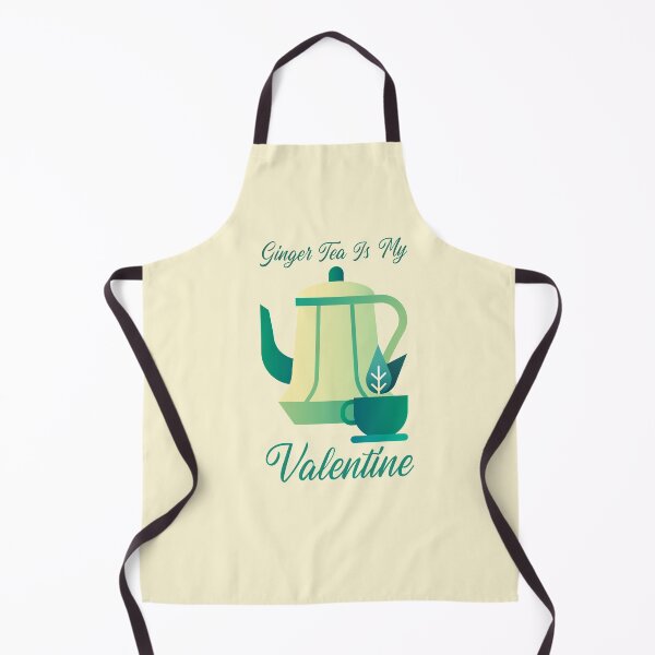 Item preview, Ginger Tea is my Valentine Indian Desi Funny designed and sold by Life Is Beautiful.