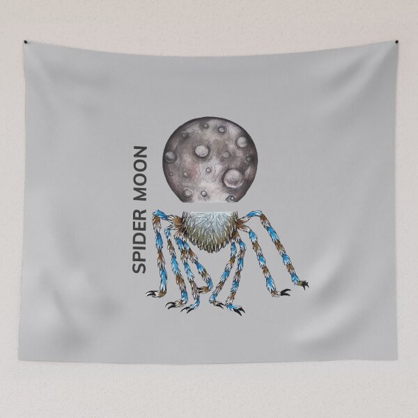 Item preview, SPIDER MOON by FrankenDuo rakaia grey designed and sold by FrankenDuo.