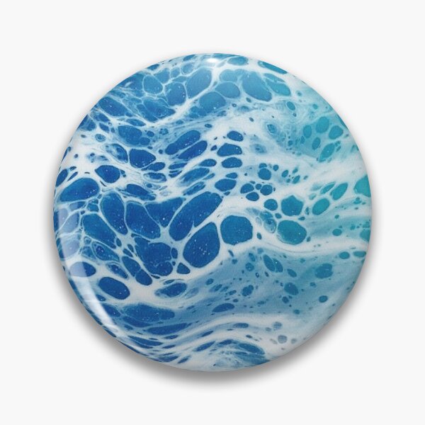 Item preview, Beachy Fluid art, liquid arts style Acrylic designed and sold by Pau Baz.