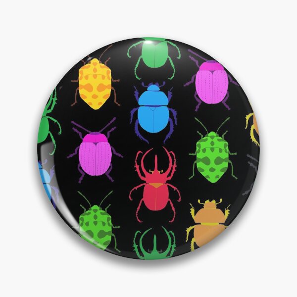 Item preview, beetles pattern designed and sold by scribbli.