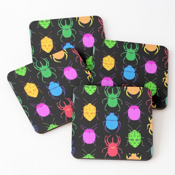 Item preview, beetles pattern designed and sold by scribbli.