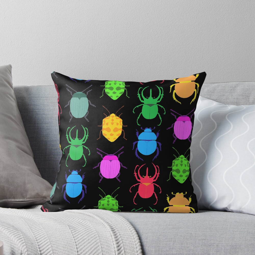 Item preview, Throw Pillow designed and sold by scribbli.