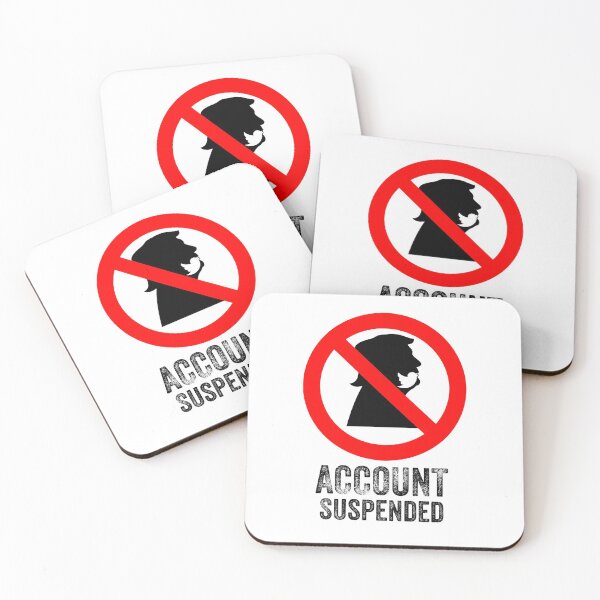 Item preview, ACCOUNT SUSPENDED designed and sold by 30-Merch.