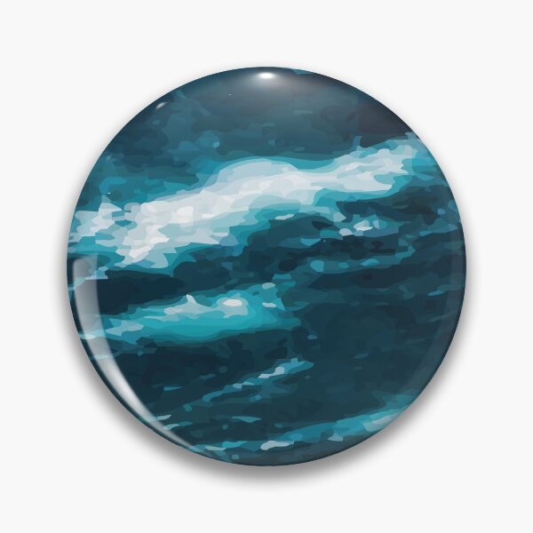 Item preview, Blue Ocean Waves designed and sold by Mattrelux.