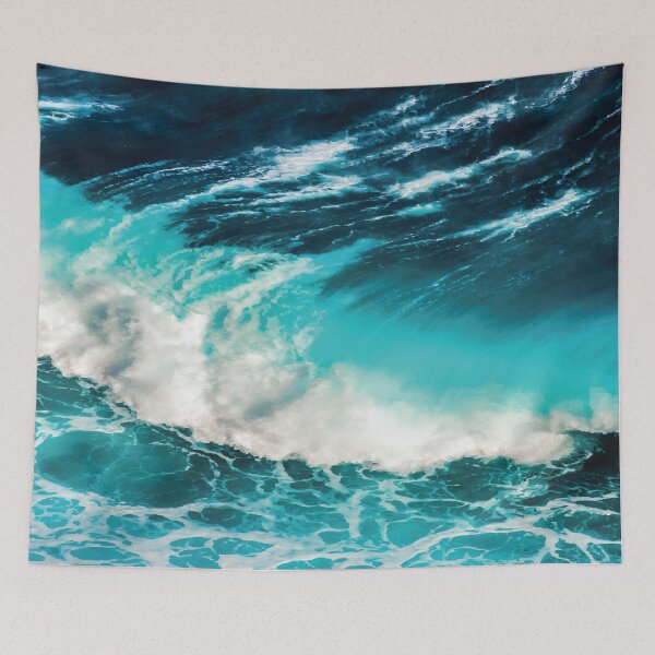 Item preview, Blue Ocean Waves designed and sold by Mattrelux.