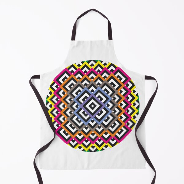 Item preview, Colourful Diamond Pattern placed into a circular frame designed and sold by ajtechdesigns.