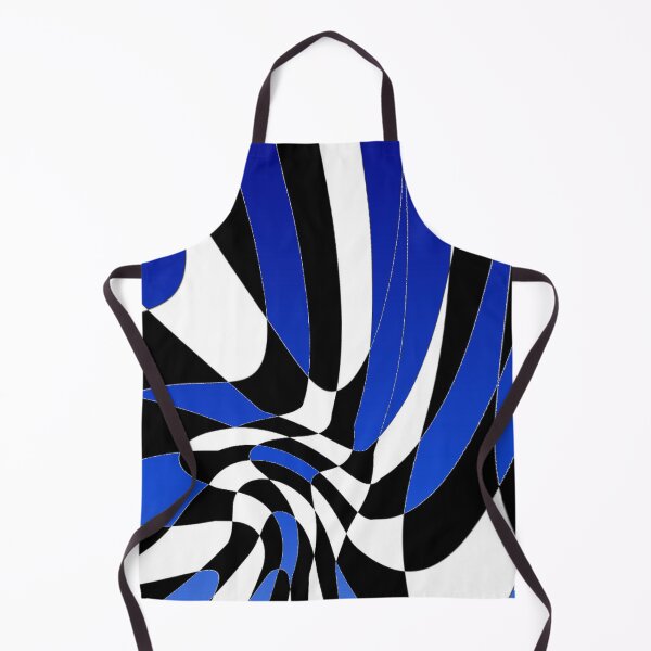 Item preview, GEOM BLUE B&W ABSTRACT designed and sold by dawnpearce888.