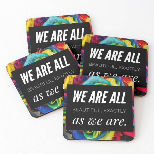 Item preview, We are all beautiful, exactly as we are. designed and sold by SerenityPax.