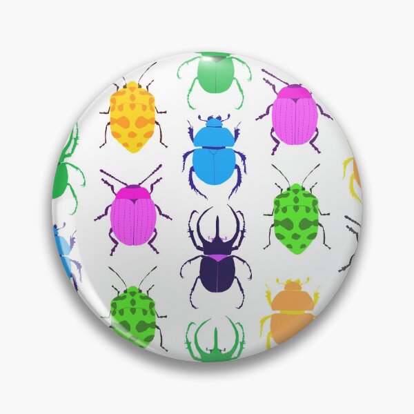Item preview, beetles pattern - light designed and sold by scribbli.