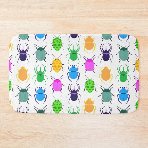 Item preview, beetles pattern - light designed and sold by scribbli.